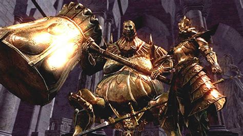 Dragon Slayer Ornstein and Executioner Smough .